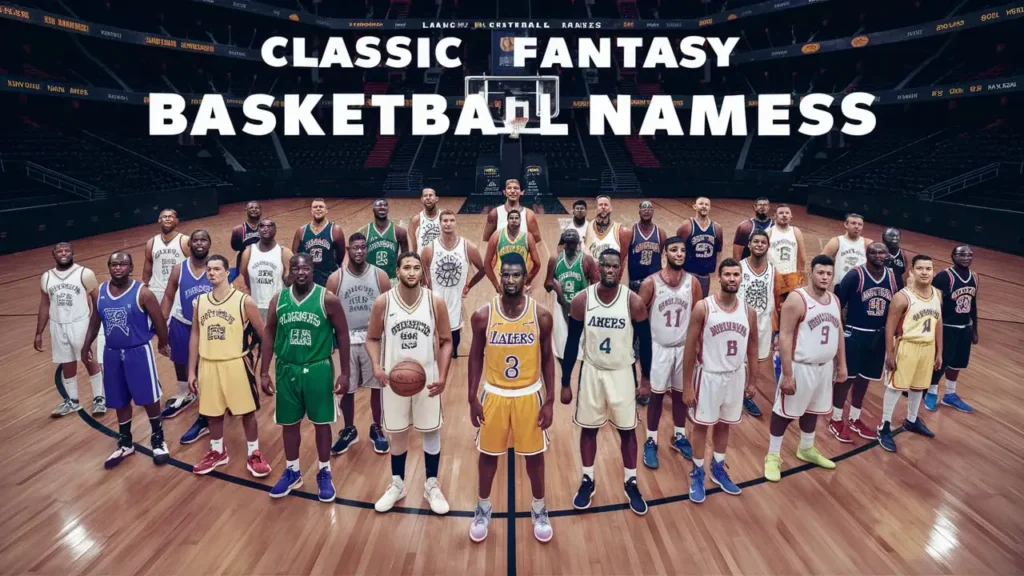 Classic Fantasy Basketball Team Names