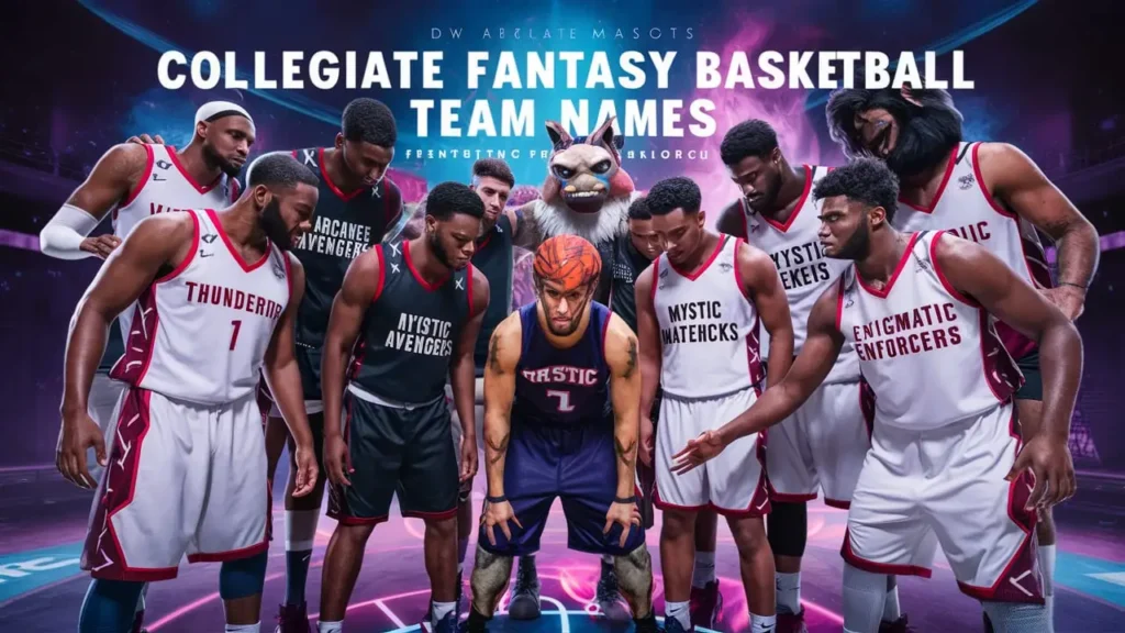 Collegiate Fantasy Basketball Team Names