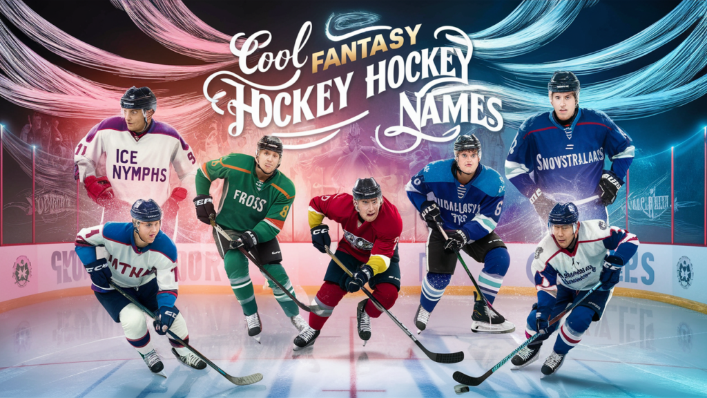 Cool Fantasy Hockey Team Names