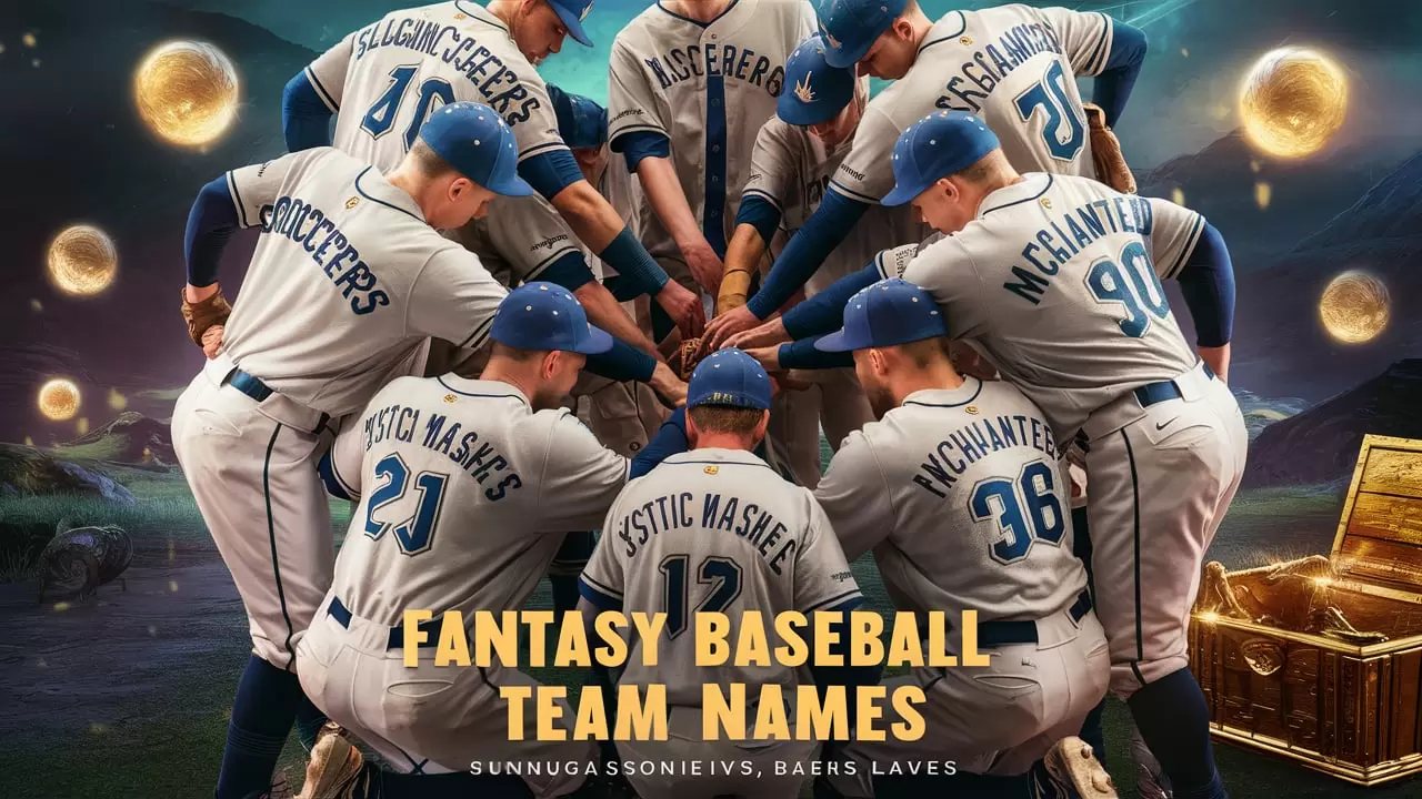 Fantasy Baseball Team Names