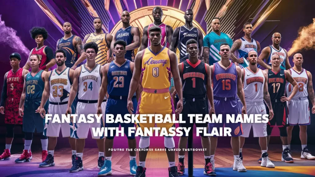 Fantasy Basketball Team Names with Fantasy Flair