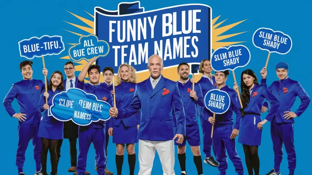 Funny Blue Team Names