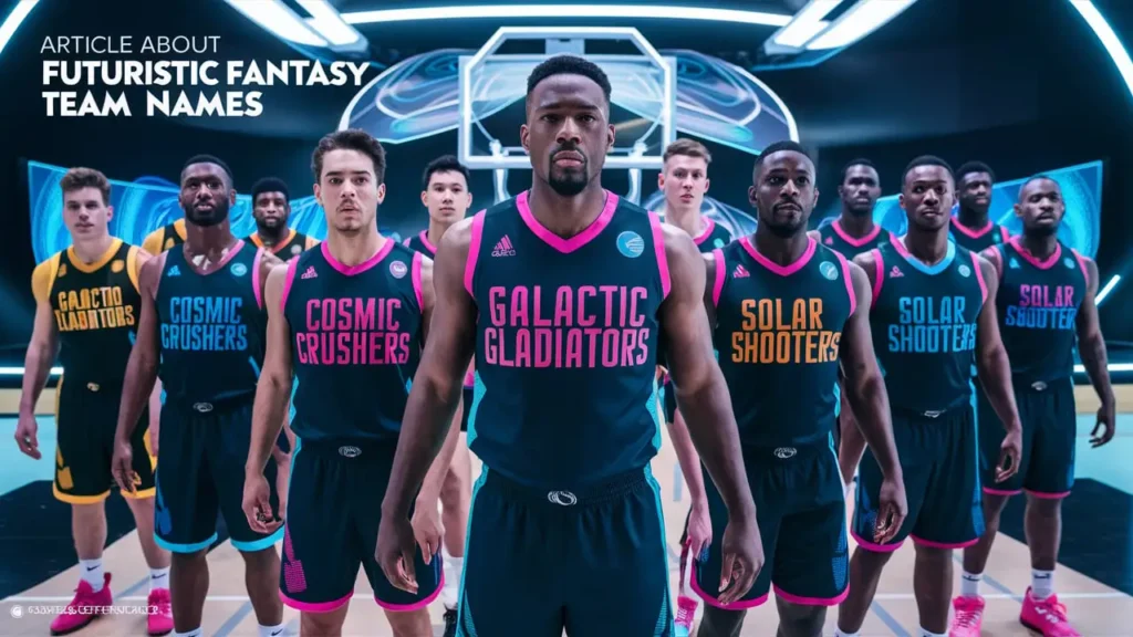 Futuristic Fantasy Basketball Team Names