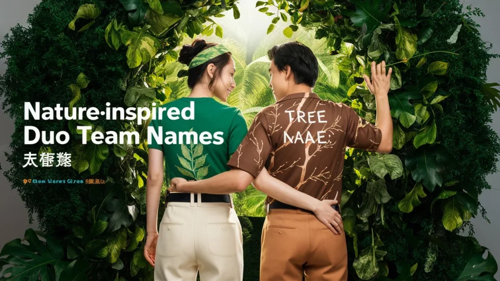 Nature-Inspired Duo Team Names