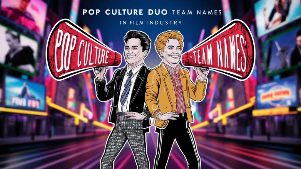 Pop Culture Duo Team Names