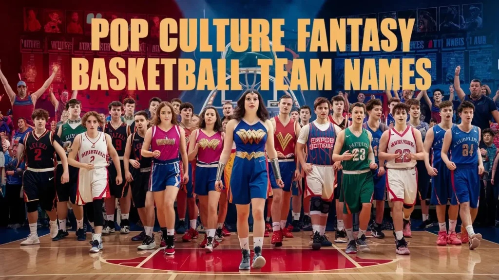 Pop Culture Fantasy Basketball Team Names