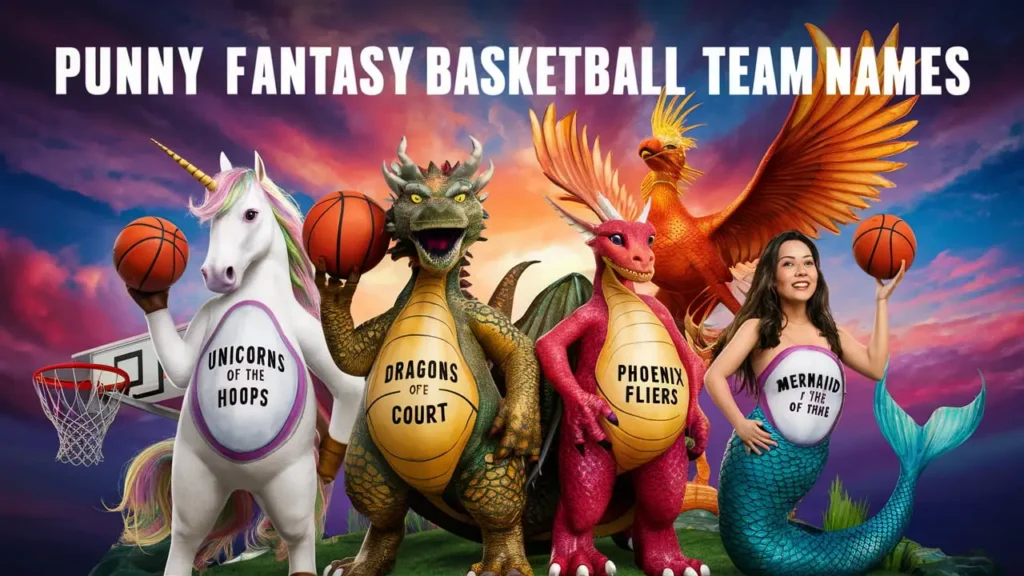 Punny Fantasy Basketball Team Names