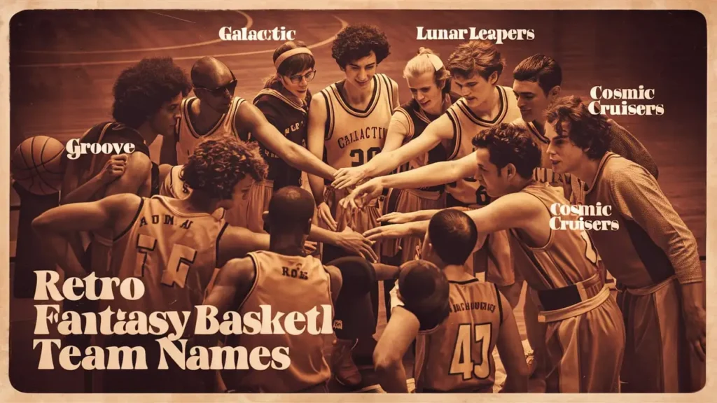 Retro Fantasy Basketball Team Names