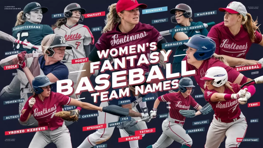 Women’s Fantasy Baseball Team Names