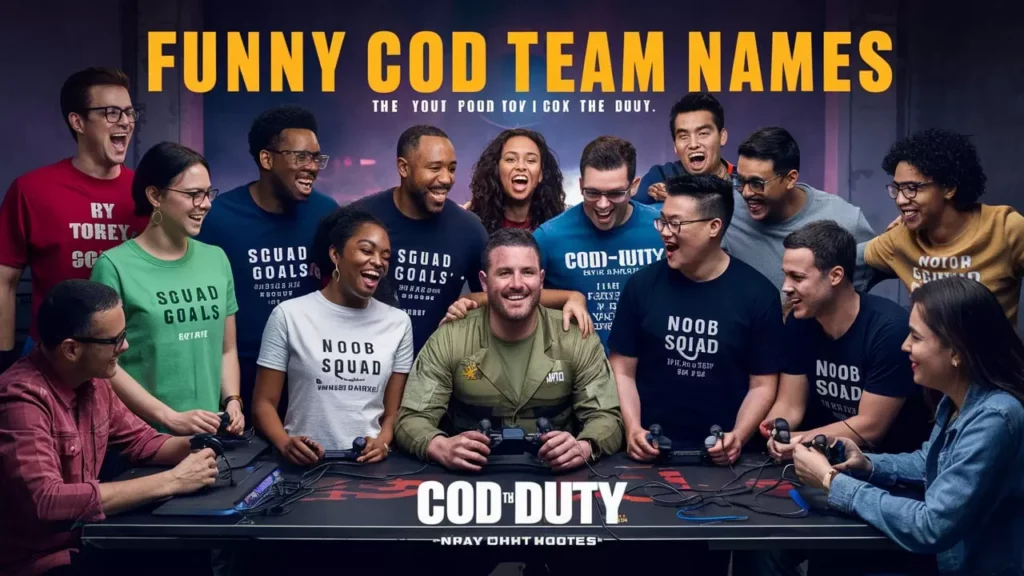 Funny COD Team Names