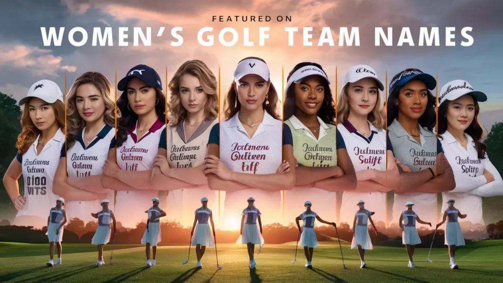 Women’s Golf Team Names: Empowering and Elegant