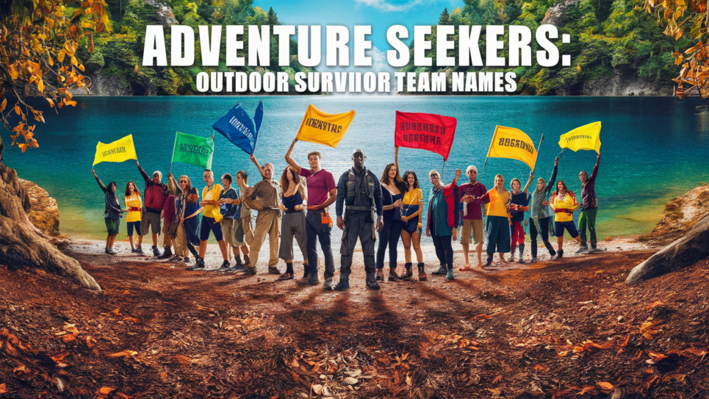 Adventure Seekers: Outdoor Survivor Team Names