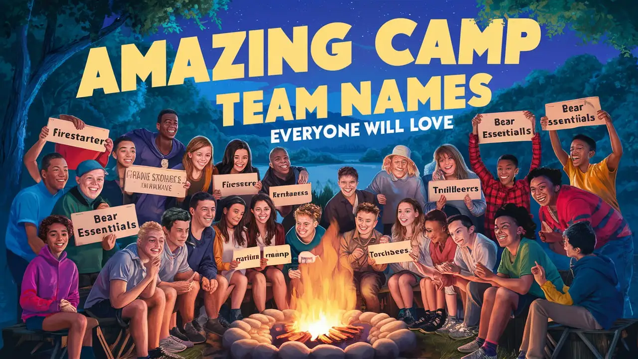 Amazing Camp Team Names Everyone Will Love