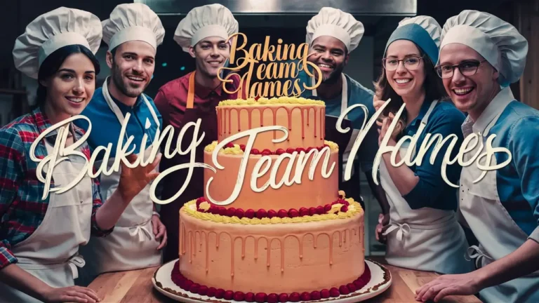 Baking Team Names