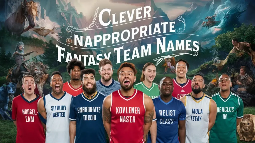 Clever Inappropriate Fantasy Team Names