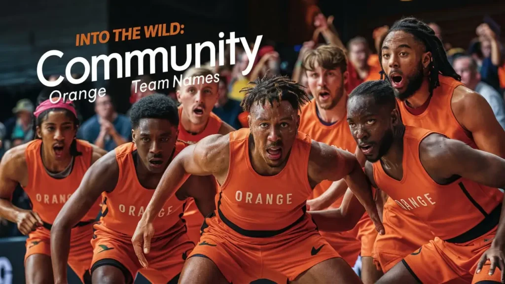 Community Orange Team Names: For Local Pride