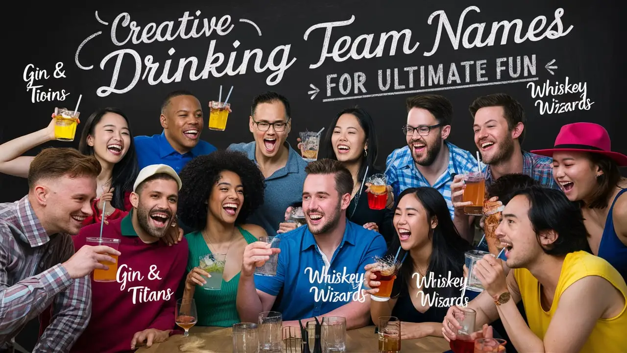 Creative Drinking Team Names for Ultimate Fun