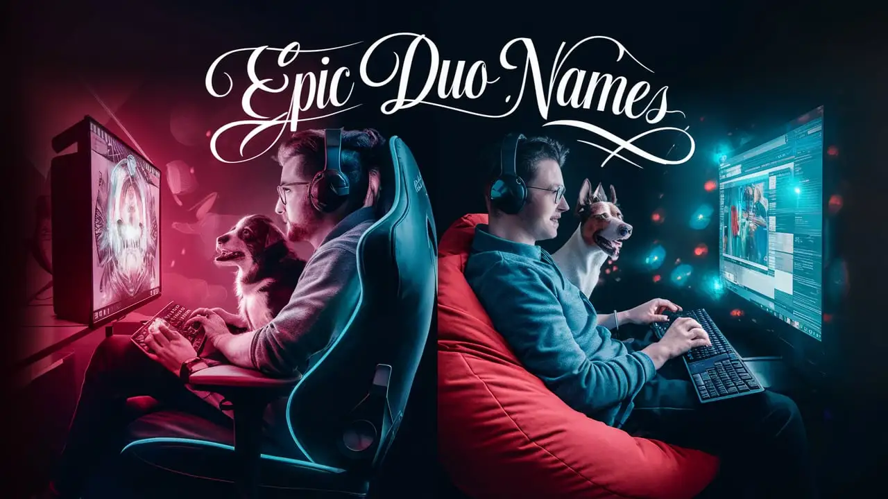 Epic Duo Names for Pets, Gamers & Relationships