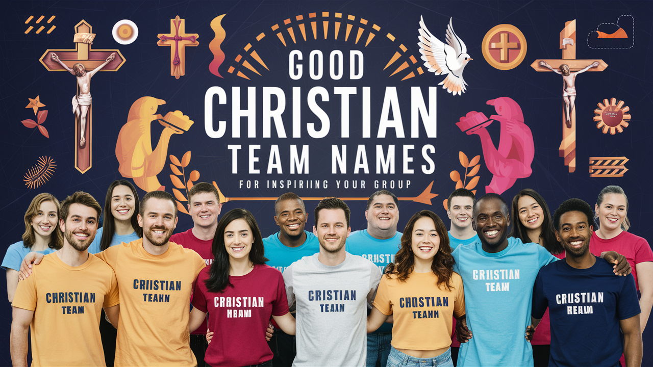 Good Christian Team Names for Inspiring Your Group