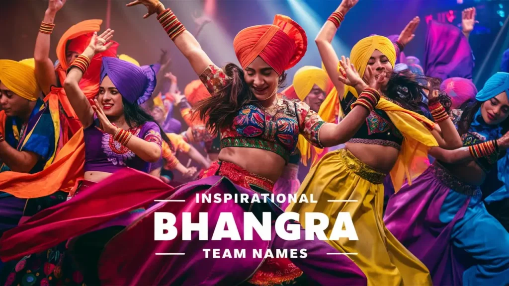 Inspirational Bhangra Team Names