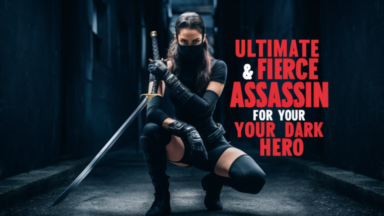 Ultimate & Fierce Assassin Names for Your Dark Hero