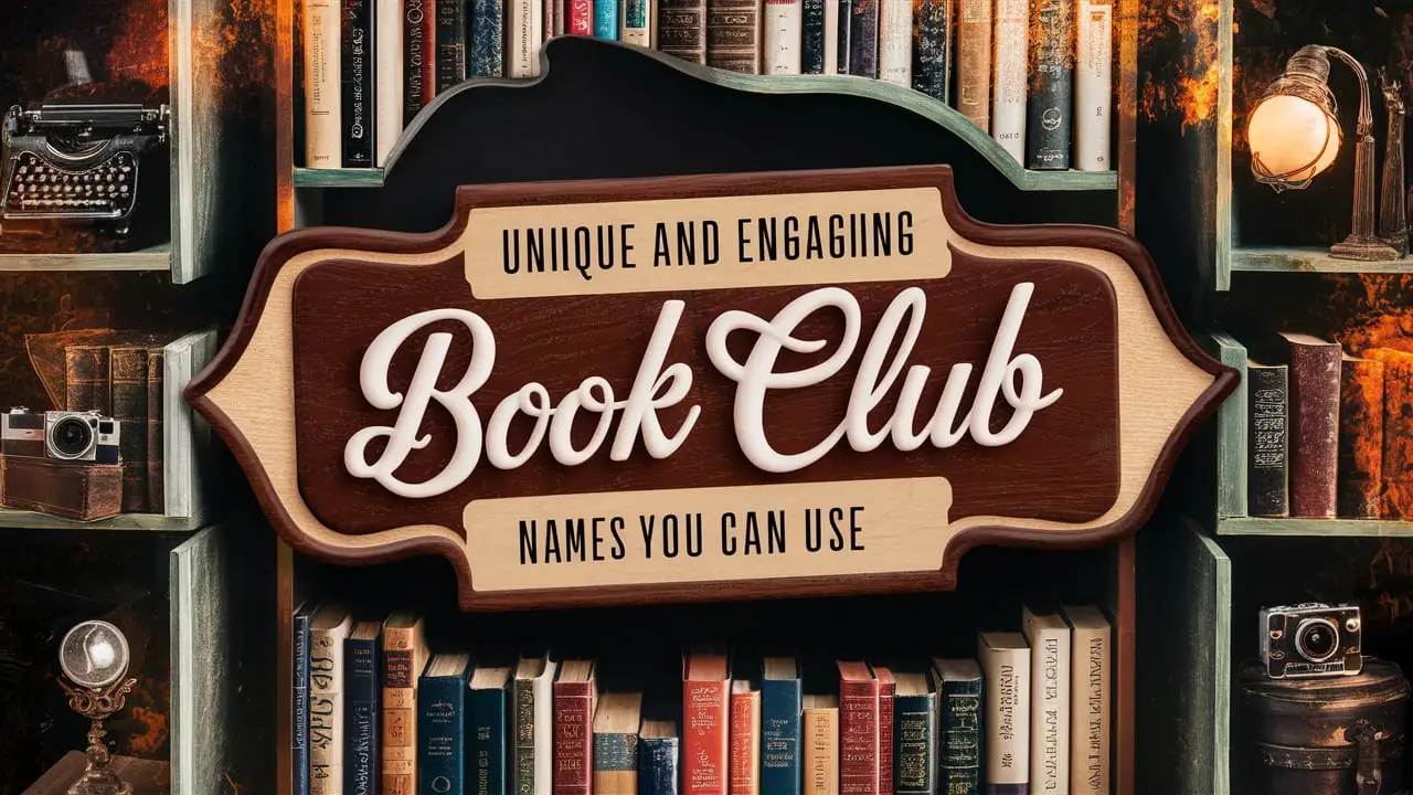 Unique and Engaging Book Club Names You Can Use