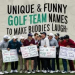 Unique & Funny Golf Team Names to Make Buddies Laugh