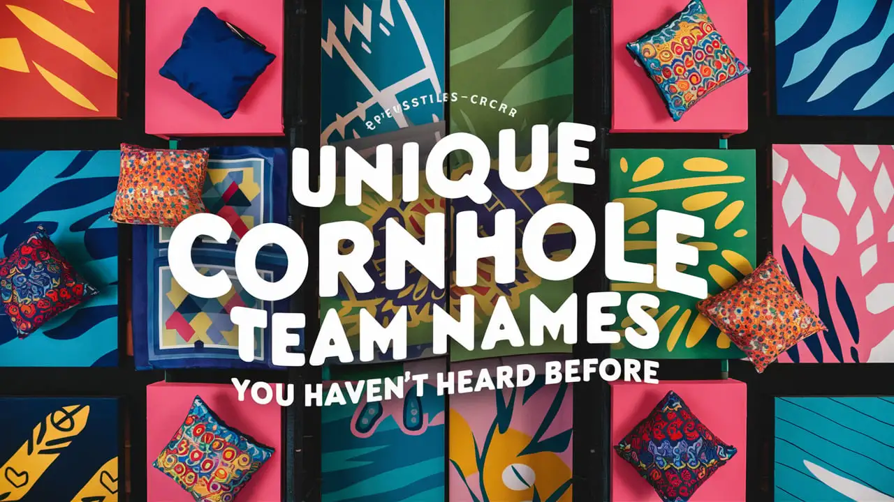 Unique Cornhole Team Names You Haven't Heard Before