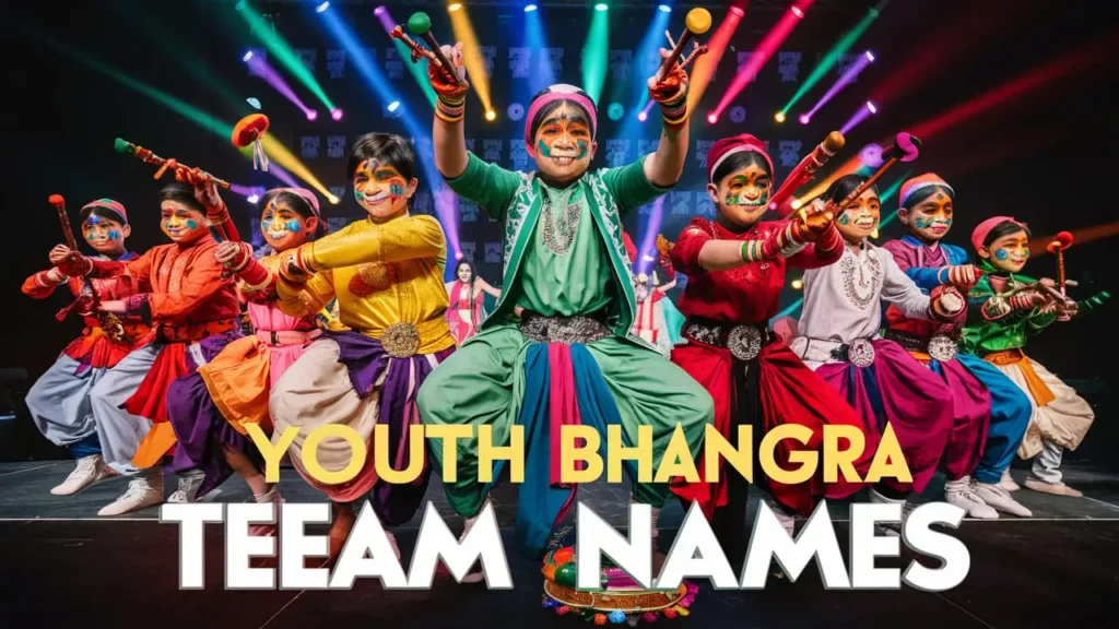 Youth Bhangra Team Names