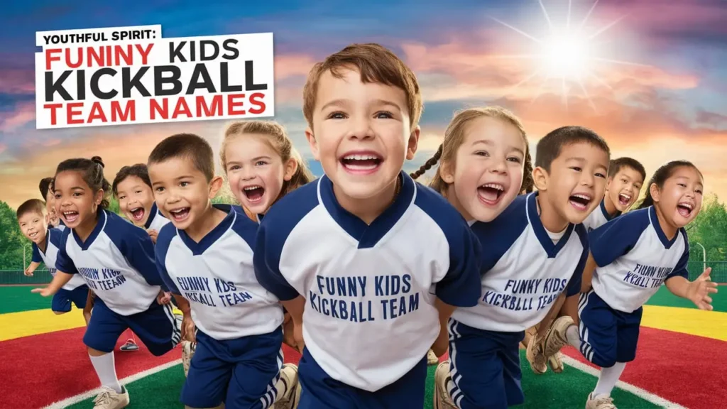 Youthful Spirit: Funny Kids Kickball Team Names