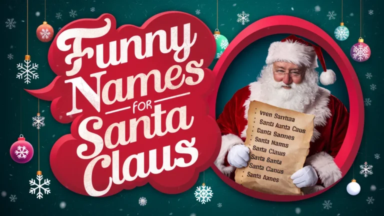 Funny Names For Santa Claus