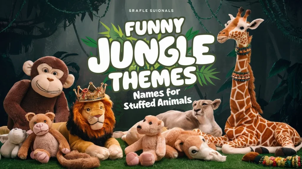 Funny Jungle-Themed Names for Stuffed Animals