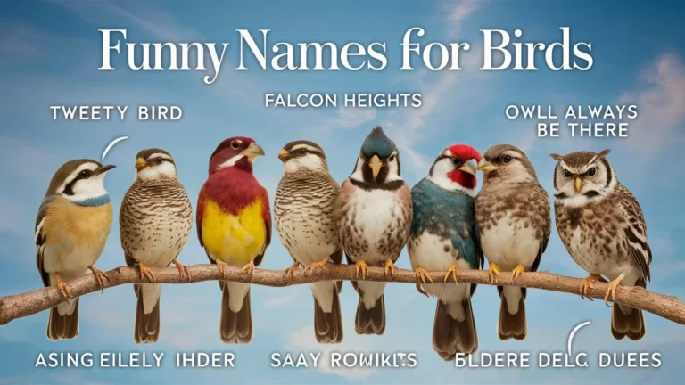 Funny Names for Birds