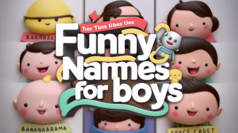 Funny Names for Boys