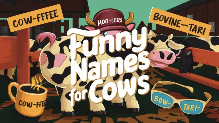 Funny Names for Cows