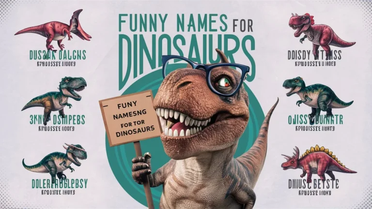 Funny Names for Dinosaurs