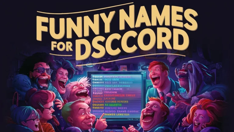 Funny Names for Discord