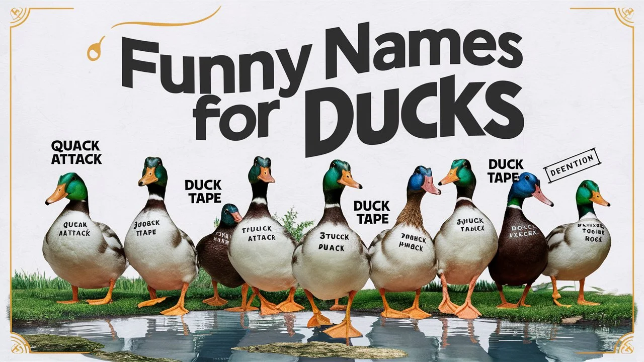 Funny Names for Ducks