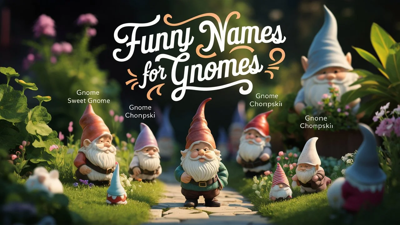 Funny Names for Gnomes