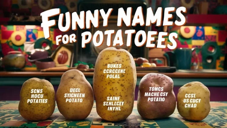 Funny Names for Potatoes