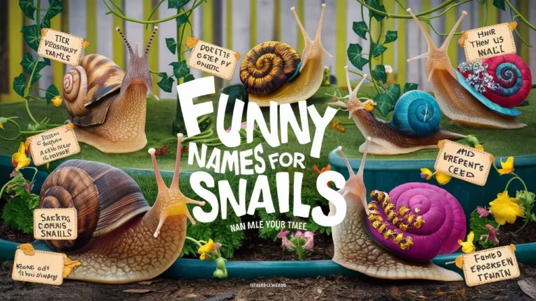 Funny Names for Snails