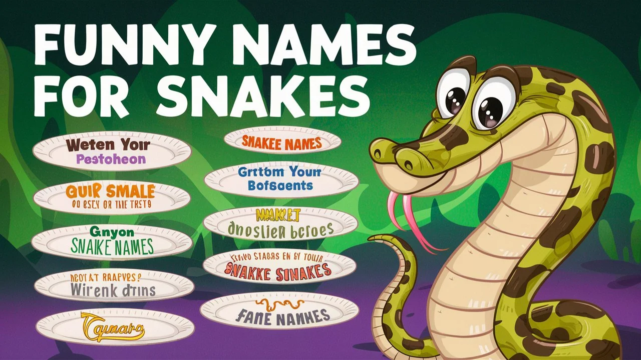 Funny Names for Snakes