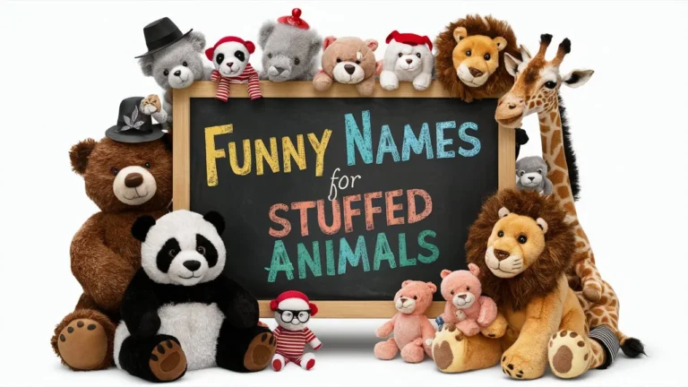 Funny Names for Stuffed Animals