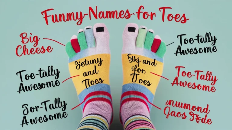 Funny Names For Toes