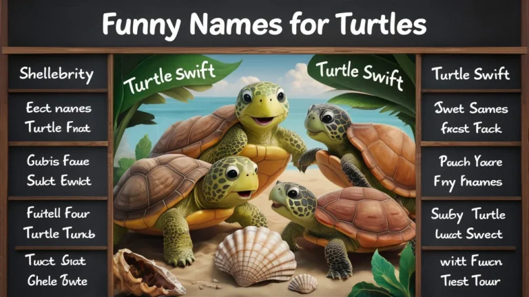 Funny Names For Turtles